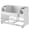 Porcelain white, variant on POYOGA Makeup Box for Cosmetics Storage Waterproof Designs