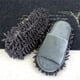 thumbnail image 3 of Zapatilla de fregona con punta abierta Lazy - Zapatilla de limpieza gris suave y cómoda (M 39-41), 3 of 5