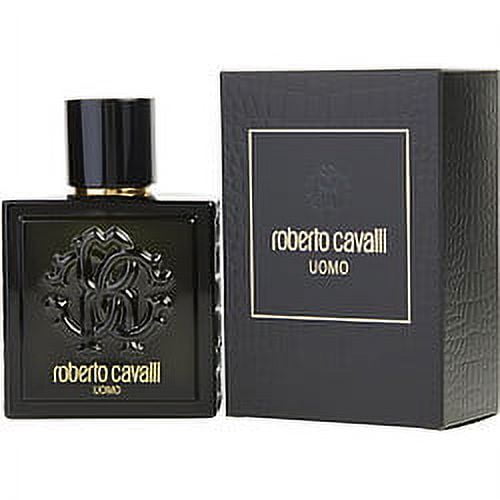 Roberto Cavalli Uomo Eau De Toilette Spray 3.4 oz for Men - Exotic