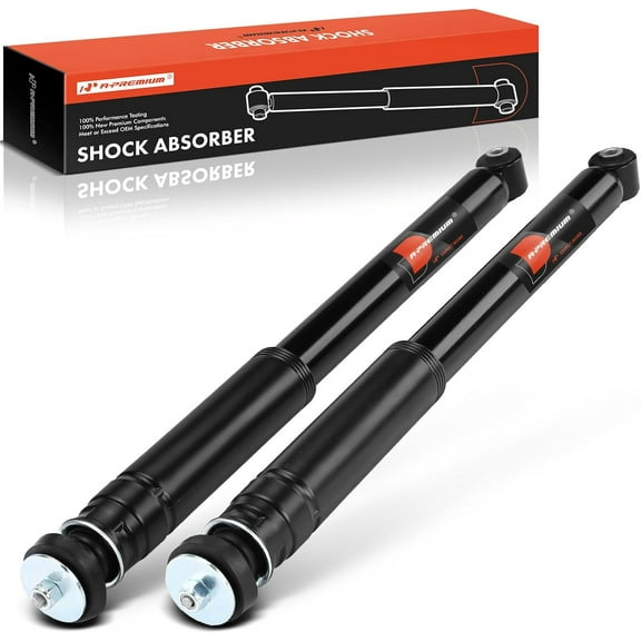A-Premium Front Pair (2) Shock Absorber Compatible with Mercedes R170 Series SLK230 1998-2004, SLK320 2001-2004, C208 Series CLK320 1998-2002, CLK430 1999-2003, Driver and Passenger Side