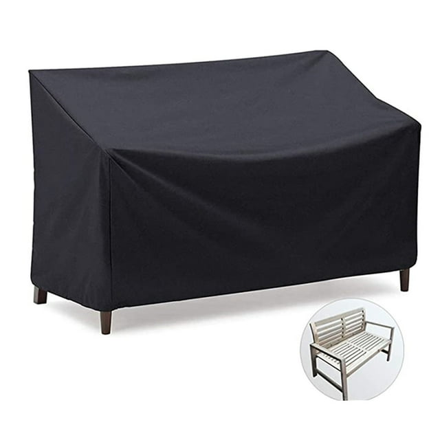 Housse de Mobilier d'Extérieur Polyvalente, Ajustement Universel pour Causeuse de Patio, Matériau 100 % Imperméable Assure une Protection Tout Autour, Léger et Facile à Ranger (Longueur 185 cm, Largeur 69 cm)