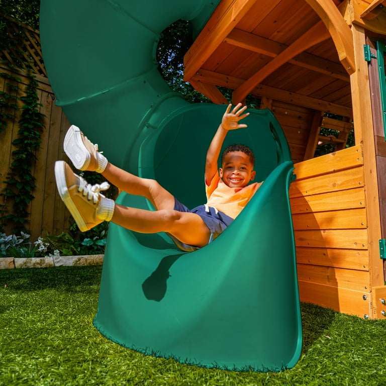 KidKraft Buffalo Crossing Wooden Outdoor Swing Set - Walmart.com