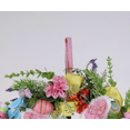 thumbnail image 3 of Karen Didion Lighted Hello Spring Wreath 23 Inches, 3 of 4
