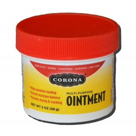 Corona Ointment 2 oz 30% Lanolin Salve Hoof Scrape Sores Moisture Equine (Best Ointment For Sore Nipples)