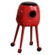 thumbnail image 5 of Innovador bote de basura alto con ruedas, contenedor de reciclaje de doble capa para espacios estrechos. Rojo, 5 of 9
