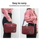 thumbnail image 4 of Bolsa de almuerzo aislante con correa ajustable - Fiambrera de gran capacidad para trabajo, gimnasio, picnic - Negro, gris, rojo, azul, 4 of 6