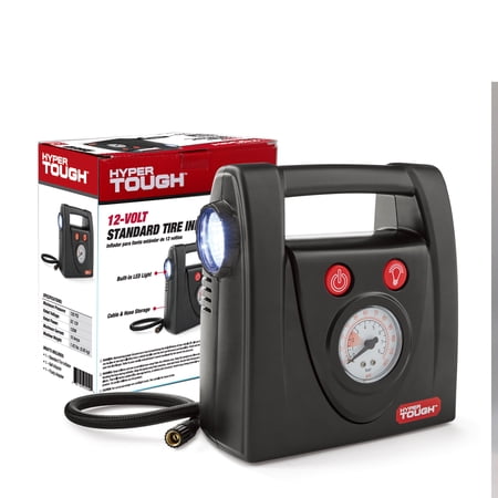 HYPER TOUGH DC12V STANDARD TIRE INFLATOR & TIRE PUMP