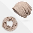 thumbnail image 4 of Spring Summer Dual-use UV Protection Baggy Beanie Hat Cap Neck Gaiter Bandana, 4 of 8
