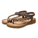 thumbnail image 1 of Sandalias planas de playa transpirables para mujer sandalias bohemias de verano zapatos para caminar al aire libre, 1 of 8