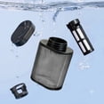 thumbnail image 3 of Cold Brew Coffee Maker with Fine Mesh Filter, Portable 300ml Iced Coffee Pitcher for Home Office Travel, BPA- Plastic Cold Brew Container for Tea and Fruit Infusions, 3 of 6
