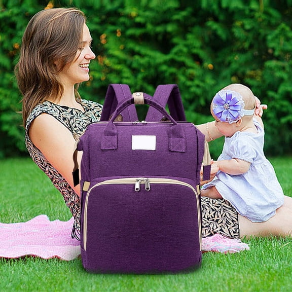 100Fens Outdoor Use Portable Folding Bed Mother and Baby Backpack Lightweight Large Capacity Multifunctional Backpack