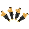 thumbnail image 3 of Injectors,CCIYU 1 Holes Fuel Injectors Set fit for 89-91 for Peufor Geot for 405 1.9L, 89-91 for Peufor Geot for 505 2.2L, 87-90 for Volvo for 760 2.8L Compatible with 280150762 Injector, 4 Pieces, 3 of 5