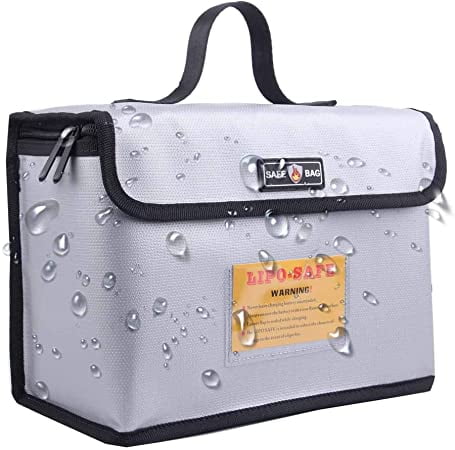 Fireproof Bag Explosion-proof Document Lipo Battery Business Handbag Briefcase 