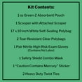 thumbnail image 3 of American Diagnostic Corp Mercury Spill Kit, ACD for Blood Pressure Devices, 1 Ct, 3 of 5