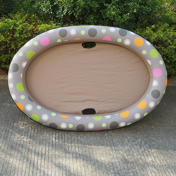 inflatable floating pad