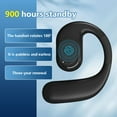 thumbnail image 6 of FEISHENTT Open Ear Bluetooth Headphone Single on Ear Bluetooth Headset Wireless Earpiece with earhook Sport Business Earphone Up to 15 Hours Talk Time Left Earphone, 6 of 8