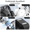 thumbnail image 4 of Ventilador de mesa USB de 4 pulgadas, ventilador de escritorio portátil y silencioso, mini ventilador con 3 niveles de velocidad, regalo ideal., 4 of 8