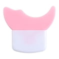 thumbnail image 1 of Silicone Eyelash Applicator Baffle Mascara Smear Protector for Eye Shadow Double Arc Design Skin Friendly Easy Clean, 1 of 8