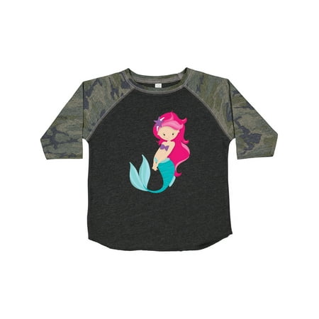 

Inktastic Mermaid Girls Toddler T-Shirt