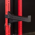 thumbnail image 3 of Titan Fitness X-3 Series Spotter Arms, 1500 LB Capacity, Black Safety Catches, Power Rack Solo Lifting Attachments, Set of 2, 3 of 8