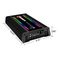 thumbnail image 2 of Amplificador Digital Monobloque Taramps Negro de 5000 Vatios Rms con Efectos RGB para Sistema de Aud, 2 of 9