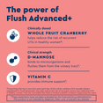 thumbnail image 5 of Uqora Flush Advanced+ Urinary Tract Health Supplement Drink Mix with D-Mannose & Cranberry – Bonus Pack + 3 Free Flush Pink Lemonade Samples, 5 of 7