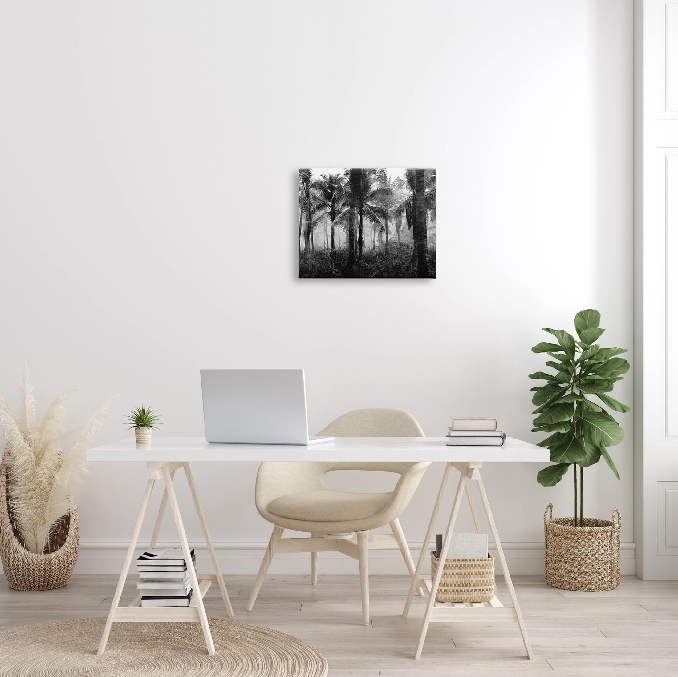 Stupell Industries Dense Tropical Palm Tree Forest Photograph Gallery Wrapped Canvas Print Wall Art, Design by Kim Allen