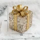thumbnail image 3 of Adornos de bolas para árbol de Navidad, color champán y dorado, para colgar en el árbol de Navidad, bolas de purpurina y burbujas, decoración para fiestas de Año Nuevo en casa, 3 of 5