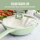 thumbnail image 3 of Sartén Wok GreenLife, antiadherente, 30 cm (5 L), con tapa, color verde salvia, 3 of 7