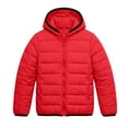 thumbnail image 2 of ATOGUTA Puffer Jacket Boys Warm Kids Zip up Long Sleeve Winter Quilted Jackets Coat Outerwear, 2 of 5