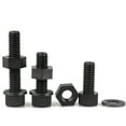 thumbnail image 3 of 10pcs Nylon Black Hexagon Socket Combination Bolt Set M10x40mm, 3 of 5