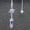 Light Yellow Gold Color, variant on Natural Stone Pendant Pendulum for Dowsing Divination Hexagonal Prism Healing Crystal Merkaba Energy Shuttle Spiritual Pendulo