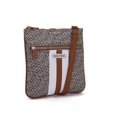 thumbnail image 2 of Bandolera Nautica Lakeside Signature Jaquard Khaki para mujer, 2 of 9