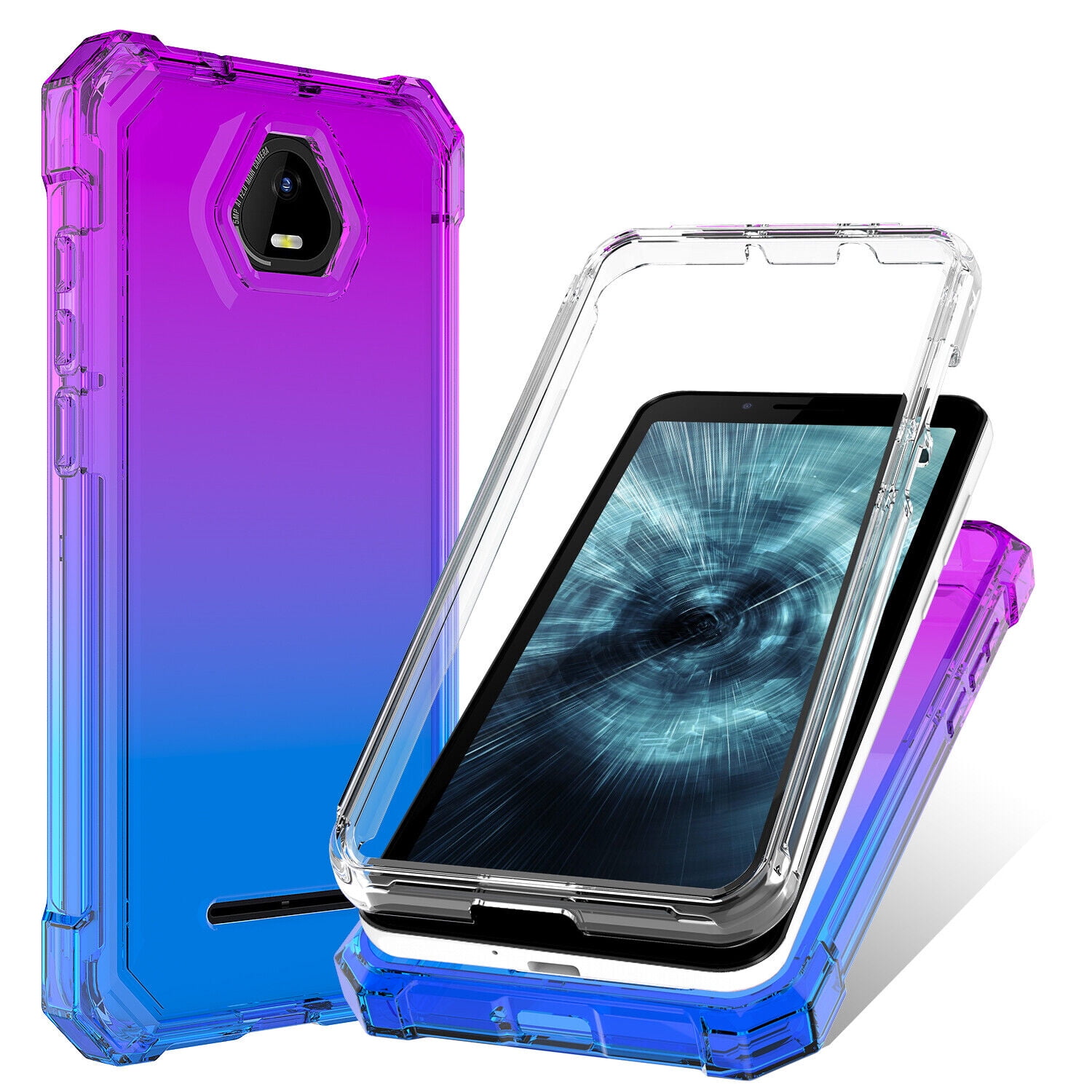SPY Case for SCHOK Volt SV55 SV55216 with [Tempered Glass Screen