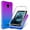 Purple/Blue, variant on SPY Case for SCHOK Volt SV55 SV55216 with [Tempered Glass Screen Protector], Front Frame, Rugged Drop Protection, Full-Body Protection Phone Case Cover - Pink/Purple