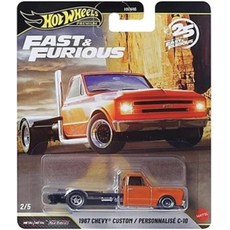 Hot Wheels, Collectors Set, 5 Fast and Furious 25th Anniversary