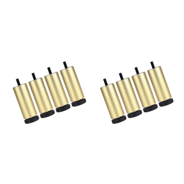 Advancent 4 Uds. Patas para muebles de aleación de aluminio sofá gabinete TV soporte patas doradas 15cm 2piezas Oro 15 cm