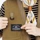 thumbnail image 2 of Insignia Versátil Exquisito Sticulador Gas Bordado Y Bucle Nylon para Actividades Al Aire Libre, 2 of 9