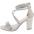 thumbnail image 2 of Top Moda Dressy/Formal Sandals High Heel Ankle Strap Open Toe Sandals, 2 of 7