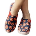 thumbnail image 2 of Womens Halloween Print Slip On Canvas Shoes Round Toe Flat Low Top Holiday Casual Walking Loafers Orange 37, 2 of 7