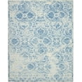 thumbnail image 2 of Nourison Jubilant Distressed Damask Blue 7'10" x 9'10" Area Rug, (8' x 10'), 2 of 8