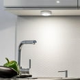 thumbnail image 2 of Smart PIR Body Motion Sensor 6-LED Night Light Battery Powered For Closet Corridor Cabinet Light - White Light, 2 of 8