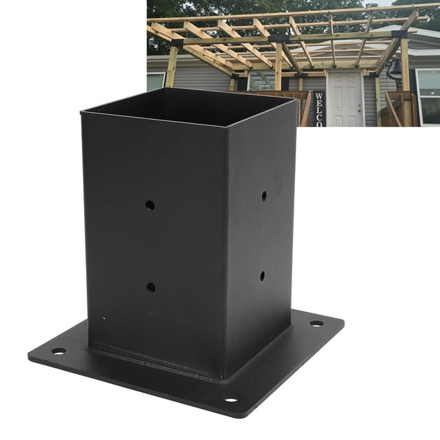 Pergola Brackets, Woodworks Pergola Kit Right Angle Corner Bracket Woodworks DIY Post Base Kit, Gazebo Bracket Gazebo Post Bracket for Pergola Wood Post, DIY Pergola Hardware Kit