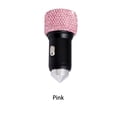 thumbnail image 4 of Cargador De Martillo De Seguridad Para Teléfono Móvil Con Tachuelas De Diamantes, Cargador De Coche De Aleación De Aluminio Para Teléfono De Coche De Carga Rápida Usb Dual Eigraketly VI008647-03, 4 of 7