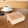 thumbnail image 4 of CIMAXIC 2Pcs Wooden Cell Phone Organizer for Classroom and Office Desktop Use, 4 of 8