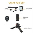 thumbnail image 2 of Smartphone Vlogging Kit LED Camera light with Tripod and Phone Holder Video LED Camera light with Tripod and Phone Holder Video Recording Equipment For Indoor Outdoor Smartphone Vlogging, 2 of 8