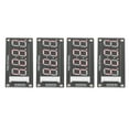 thumbnail image 4 of TM1637 Module, PCB Board 4 Digit Digital Tube Accurate Wiring Clear Path 4 Set  For DIY Red MRA041D, 4 of 8