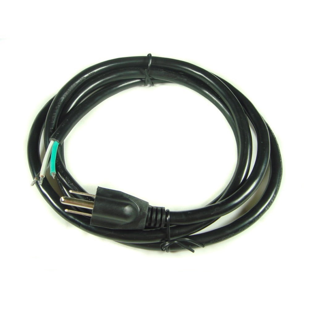 6 Ft 16/3 125V, NEMA 5-15, Cord Replacement for Tools, Appliances, etc ...