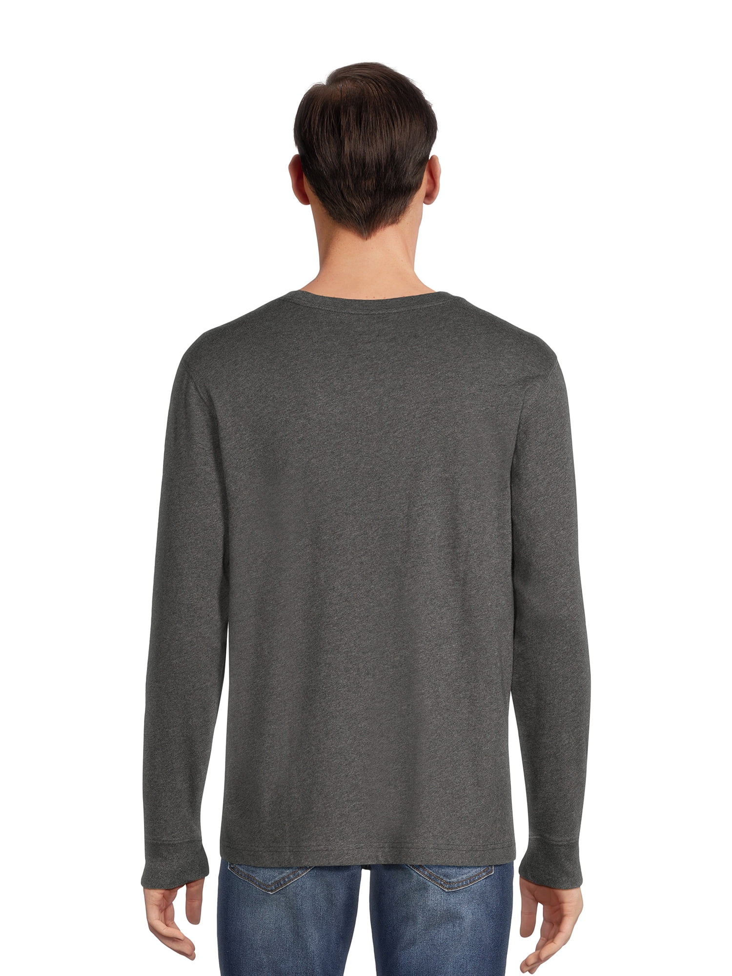 George Men's Long Sleeve Crew T-Shirt
