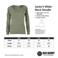 thumbnail image 7 of Beatles - Yellow Sub Wide Neck Juniors Hoodie - Large, 7 of 7
